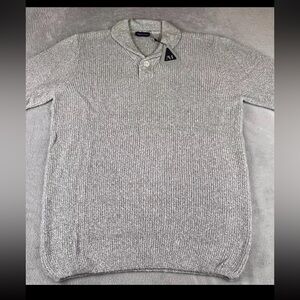 American Heritage mens long sleeve gray pullover sweater size XL